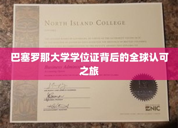 巴塞罗那大学学位证背后的全球认可之旅