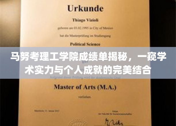 马努考理工学院，揭秘学子卓越成就背后的学术风采