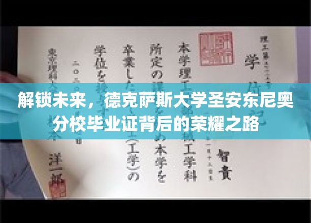探寻德克萨斯大学圣安东尼奥分校毕业生荣耀背后的非凡历程