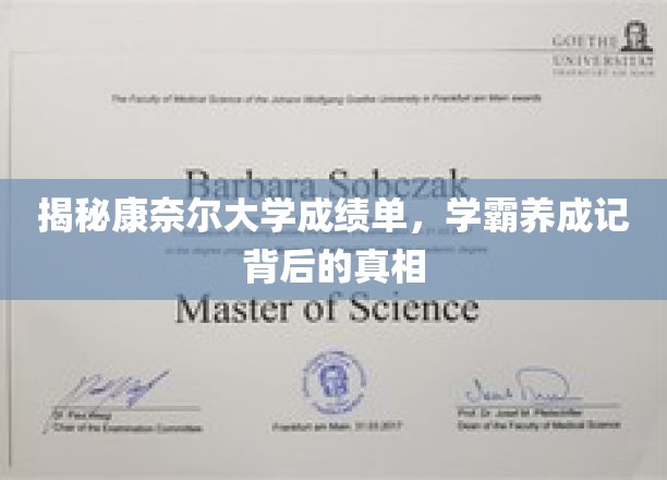 康奈尔学霸养成记，深度解析成绩单背后的秘密