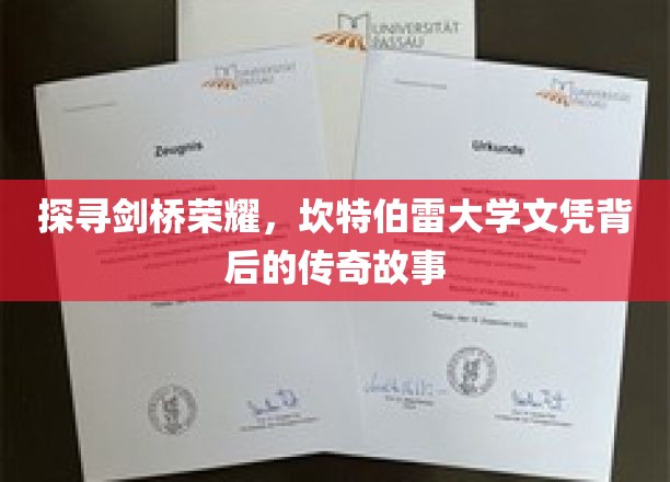 解码剑桥之光，揭秘坎特伯雷大学学位背后的辉煌奥秘