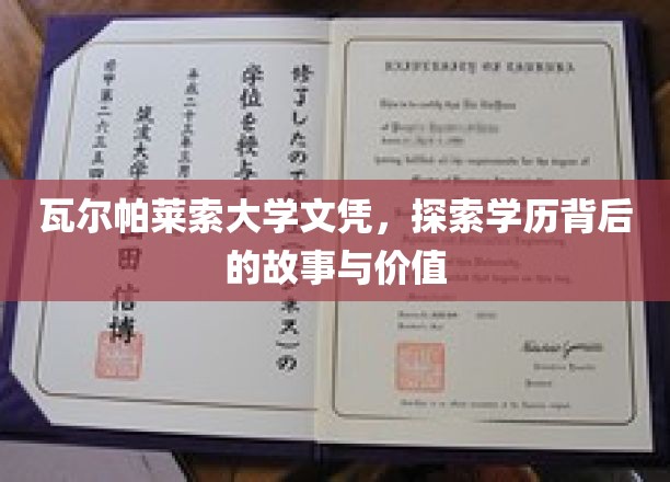 解锁瓦尔帕莱索大学文凭，揭开学历的深层价值和传奇历程