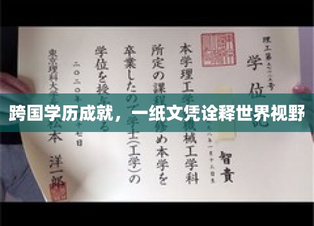 跨越国界，学历见证全球视野的无限可能