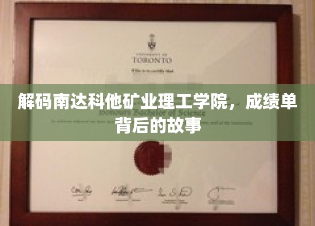 解码南达科他矿业理工学院，成绩单背后的故事