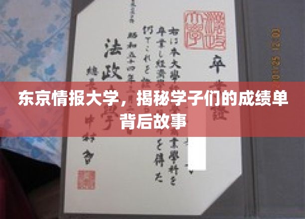 东京情报大学风云录，揭秘学霸们的成绩单背后传奇