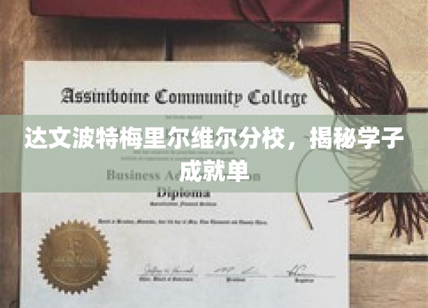 达文波特梅里尔维尔分校，学子风采背后的璀璨成就