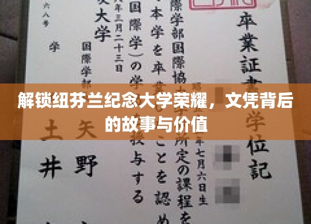 解锁纽芬兰纪念大学荣耀，文凭背后的故事与价值