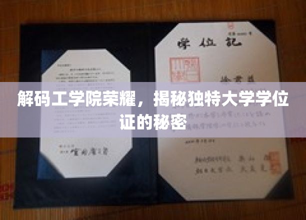 揭秘工学院学霸秘籍，独特学位证的幕后故事