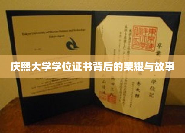 庆熙荣耀，一纸学位证背后的传奇历程