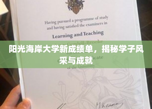 海岸之光，阳光海岸大学学子风采大盘点