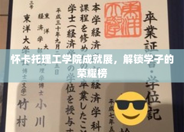 怀卡托理工学院荣耀时刻，学子成就大盘点