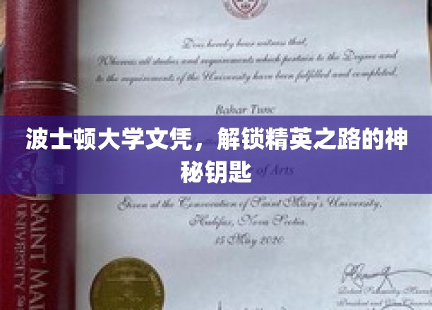 波士顿大学文凭，解锁精英之路的神秘钥匙