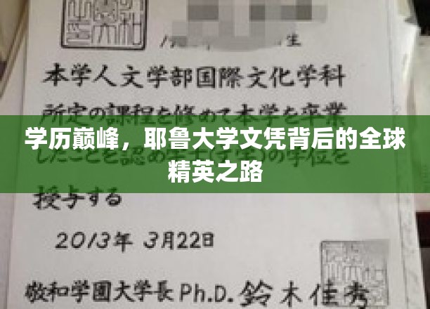 耶鲁荣耀，解码世界顶尖学府培养的精英传奇