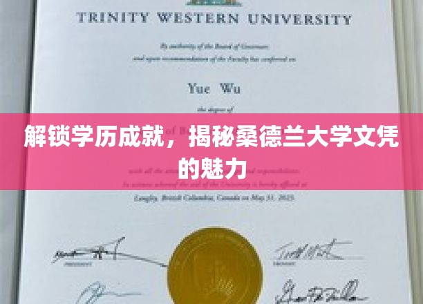 桑德兰大学文凭，探索学历背后的无限魅力