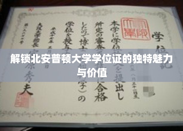 探寻北安普顿大学学位证的珍贵内涵与无限可能