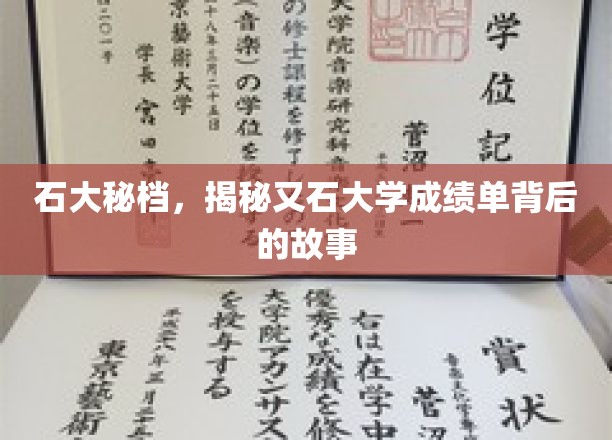 石大秘档，揭秘那些隐藏在成绩单背后的传奇故事