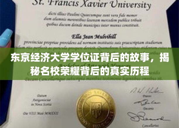 东京经济大学学位证背后的故事，揭秘名校荣耀背后的真实历程