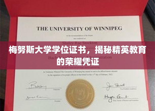 梅努斯大学学位证书，揭秘精英教育的荣耀凭证