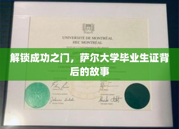 揭秘萨尔大学毕业生证的传奇之旅