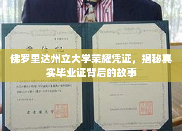 解码佛罗里达州立大学，揭秘毕业证书背后的传奇与荣耀