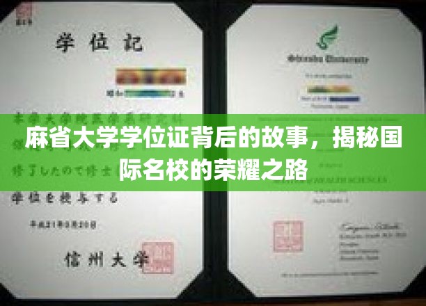 麻省大学学位证背后的故事，揭秘国际名校的荣耀之路