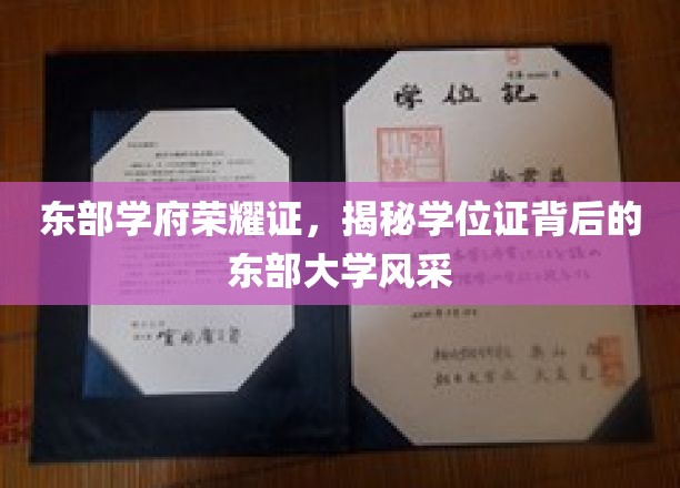 东部学府荣耀证，揭秘学位证背后的东部大学风采