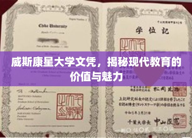 威斯康星大学文凭背后的现代教育启示录，探寻知识与梦想的交汇点