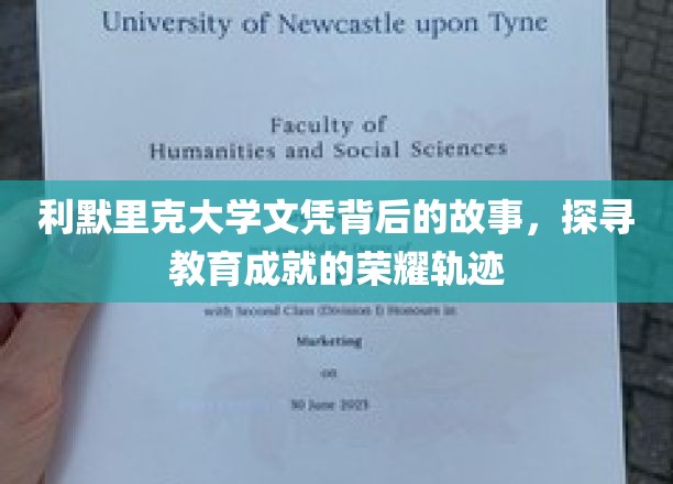 利默里克荣耀足迹，揭开学历背后的传奇故事