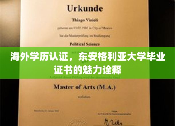 海外学历认证，东安格利亚大学证书，国际视野下的学术荣耀见证