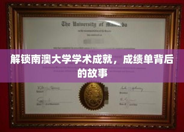 解码南澳大学卓越篇章，揭秘学子们辉煌成绩背后的秘密力量