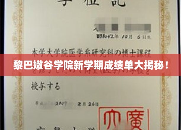 黎巴嫩谷学院新学期成绩揭晓，学霸风云再起！