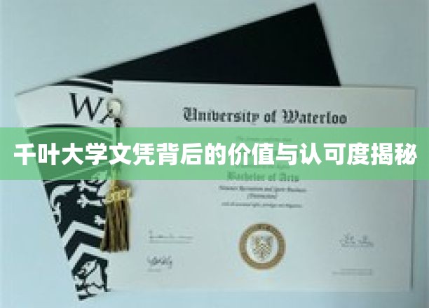 解码千叶大学文凭，价值与认可度背后的秘密力量