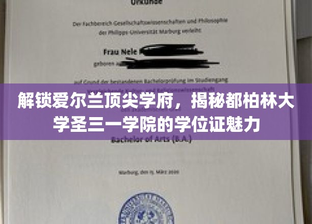 探秘都柏林圣三一学院，学位证背后的爱尔兰精英学府魅力
