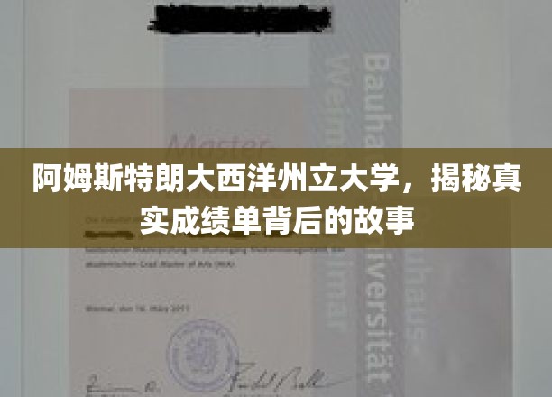 阿姆斯特朗大西洋州立大学，揭秘真实成绩单背后的故事