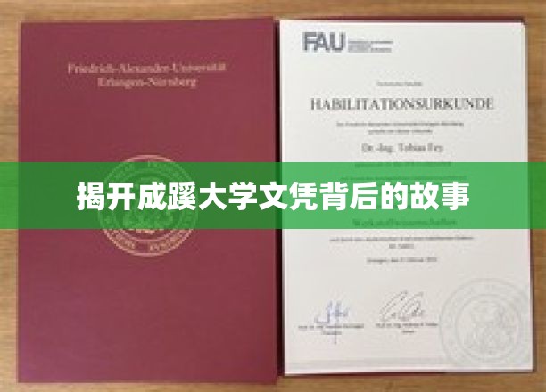 成蹊大学文凭，探寻背后的辉煌与传奇