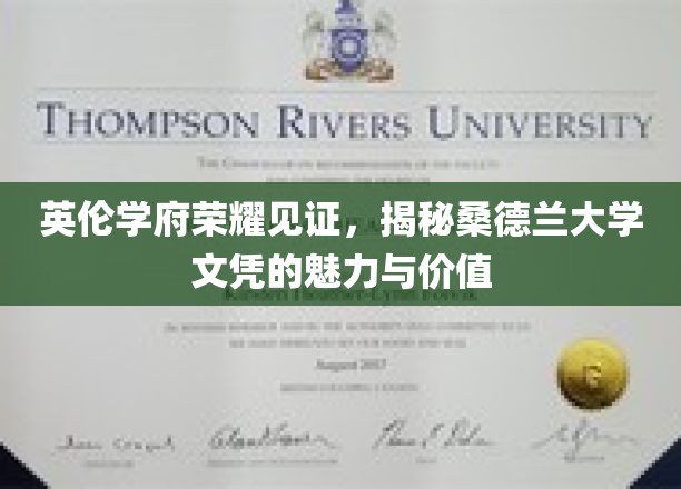 探寻桑德兰大学文凭的英伦风采与无限价值