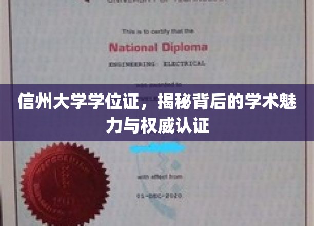 探寻信州大学学位证的学术光环与认证实力