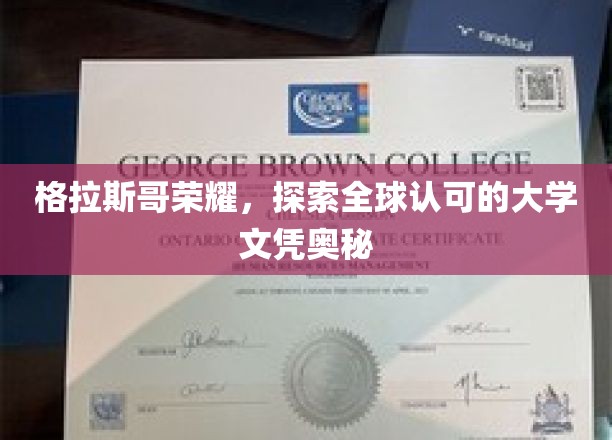 格拉斯哥荣耀,探索全球认可的大学文凭奥秘