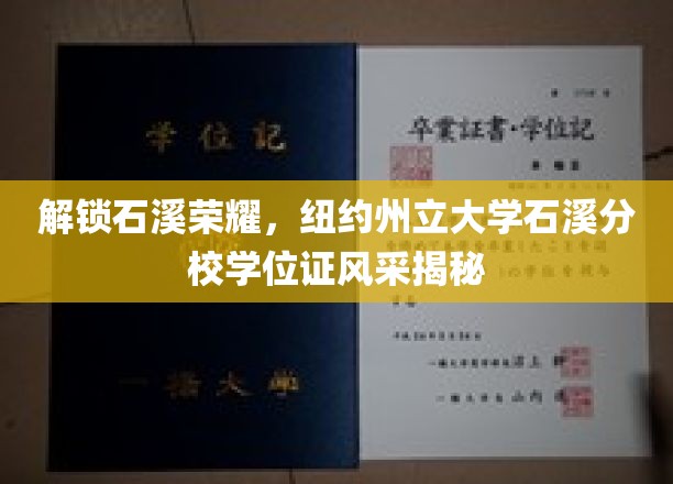 石溪荣耀再现，一探纽约州立大学石溪分校学位证书的秘密风采
