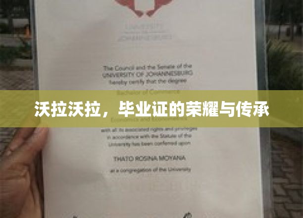 毕业荣耀，沃拉沃拉传承未来之光