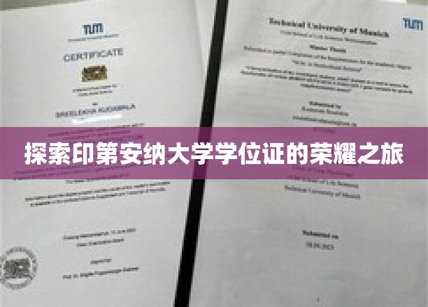 学位荣耀之旅，印第安纳大学证书背后的传奇故事