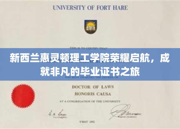 新西兰惠灵顿理工学院荣耀启航，成就非凡的毕业证书之旅