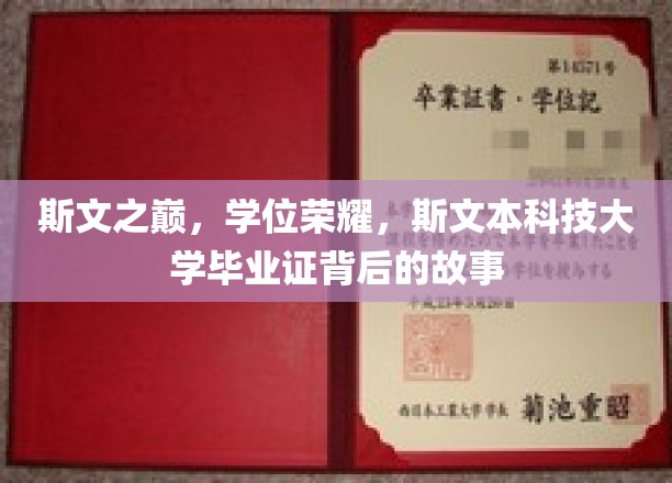 斯文本大学荣耀揭秘，毕业证书背后的传奇之旅