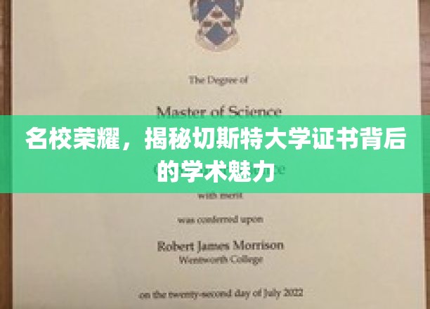 探索切斯特大学证书，名校光环下的学术实力揭秘