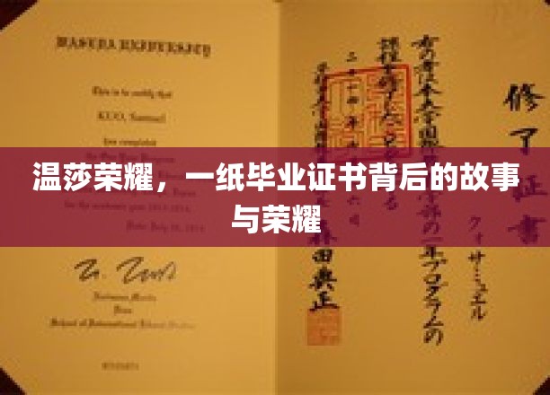 毕业证书背后的温莎传奇，荣耀与故事的交织
