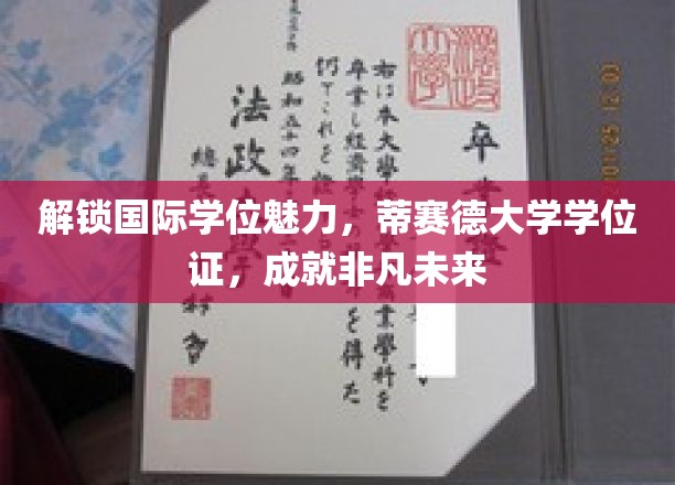 跨国学历之旅，蒂赛德大学学位，开启卓越人生新篇章