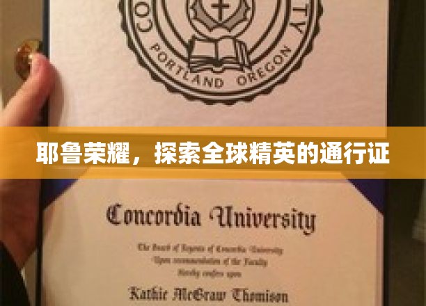 耶鲁荣耀，探索全球精英的通行证
