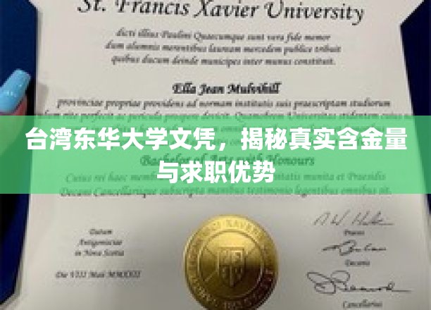 台湾东华大学学历价值揭秘，求职场上的璀璨明珠