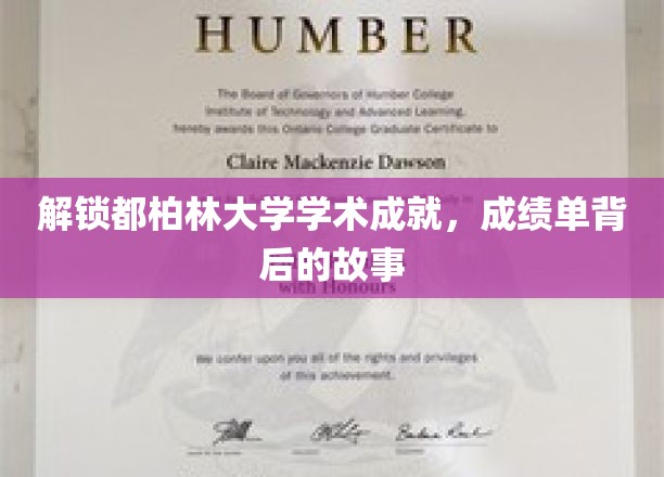 探寻都柏林大学学术辉煌，揭秘成绩单背后的故事