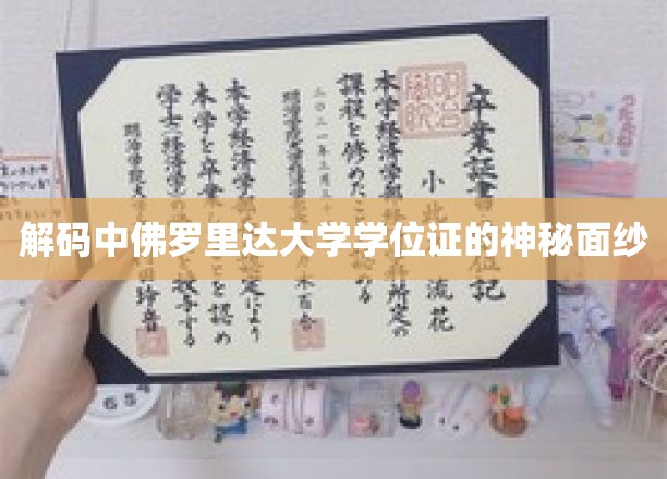 解码中佛罗里达大学学位证的神秘面纱